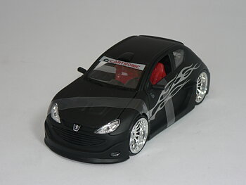 Peugeot 206 Tuning  1:24 Welly