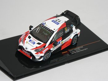 Toyota Yaris WRC #12 (WINNER FINLAND RALLY 2017) E.Lappi-J.Fern  IXO 1:43