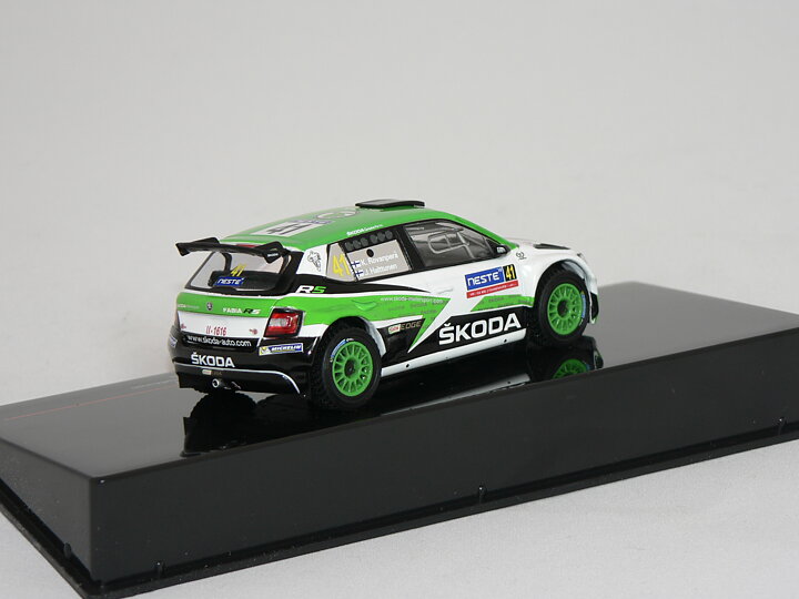 Skoda Fabia R5 #41 (RALLY FINLAND 2018) K.Rovanperä-J.Halttunen  IXO 1:43