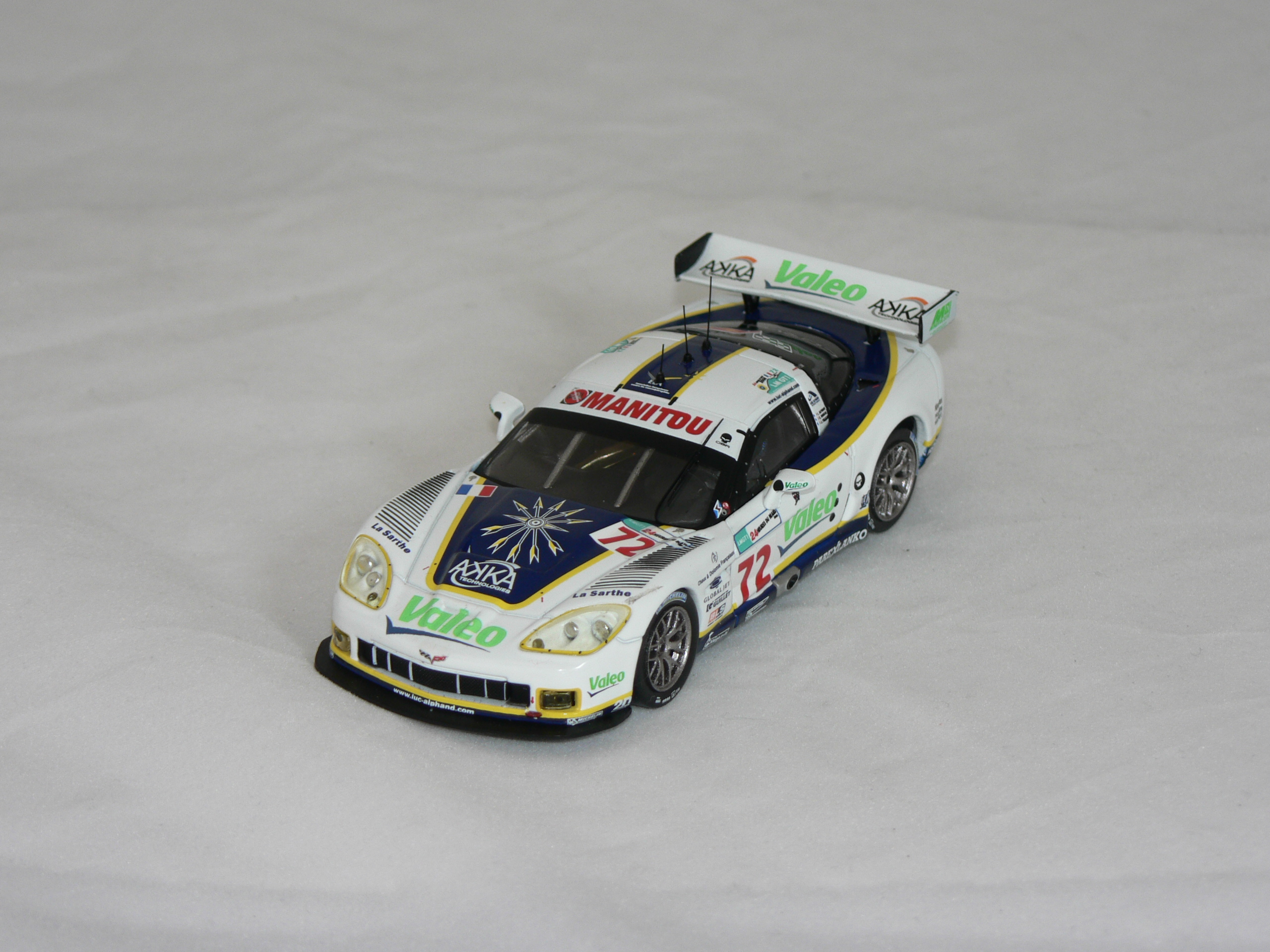 Chevrolet Corvette C6-R LMGT1 (Le Mans 2008) L.Alphand-G.Moreau-J.Policand  IXO 1:43