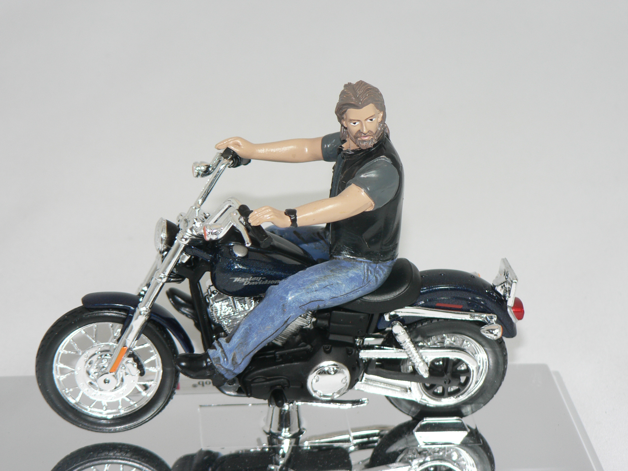 Figur 1:18 (Biker "Ace") MC INGÅR EJ  American Diorama