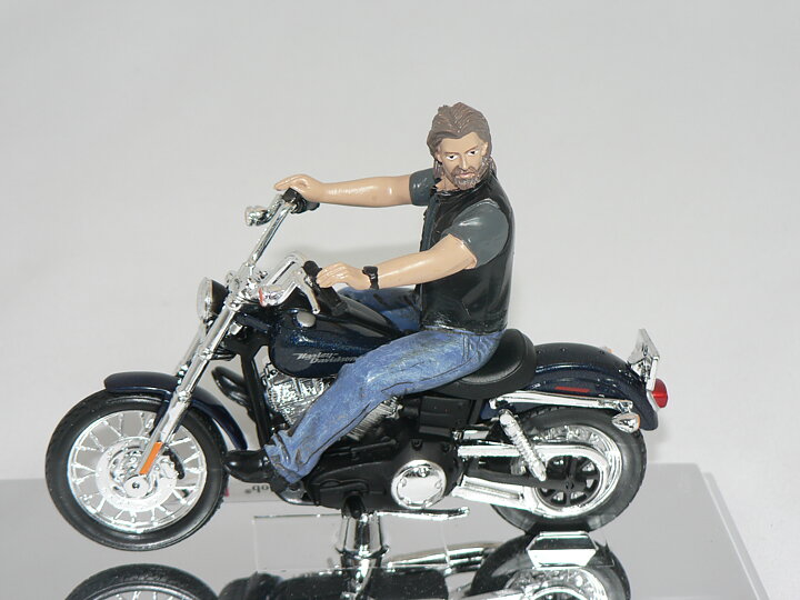 Figur 1:18 (Biker "Ace") MC INGÅR EJ  American Diorama