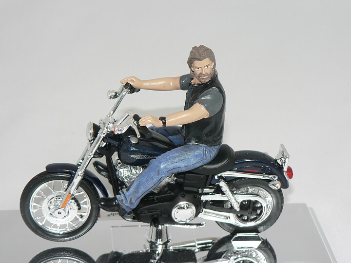 Figur 1:18 (Biker "Ace") MC INGÅR EJ  American Diorama