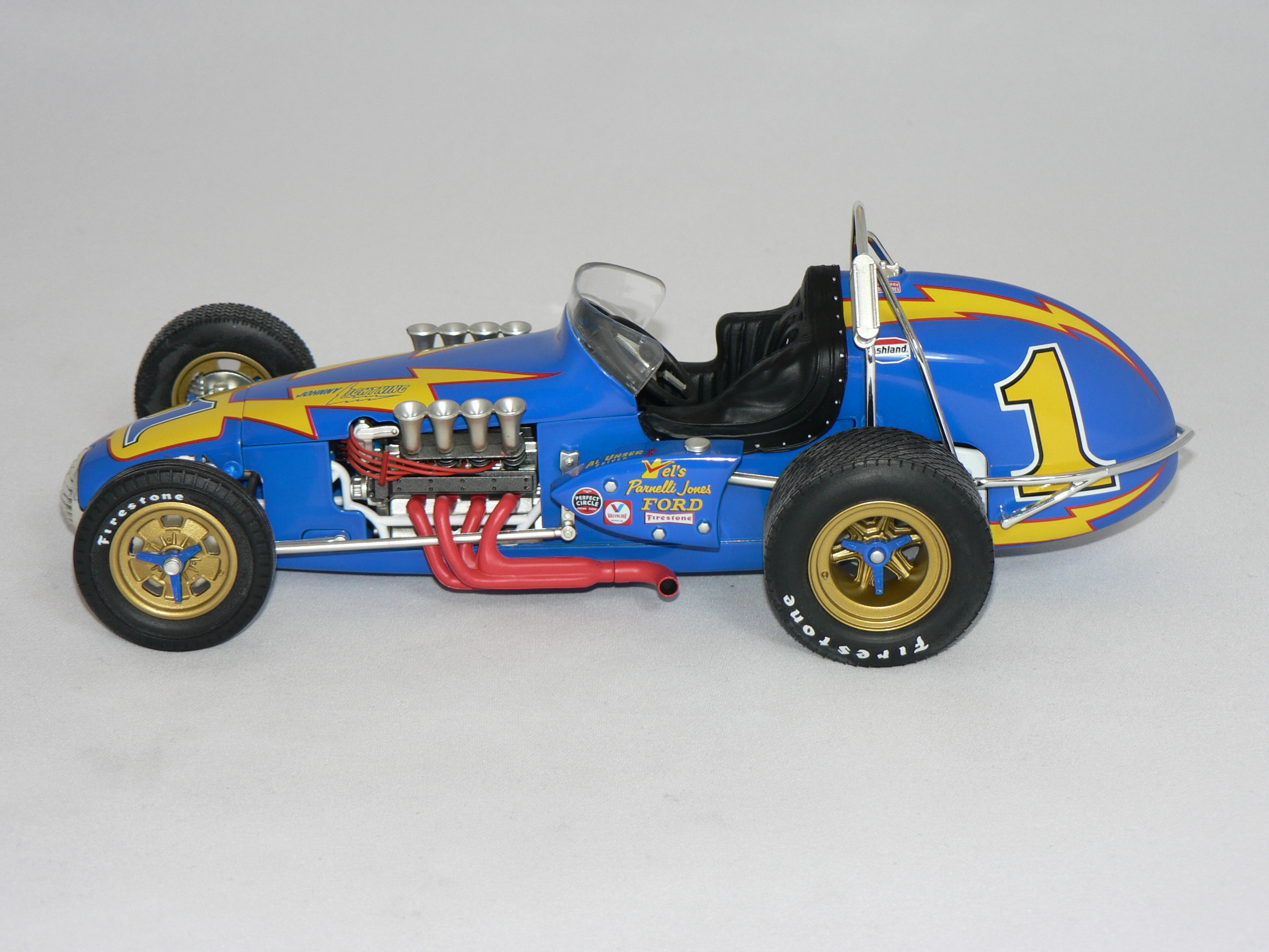 Ford Dirt Champ Special 4-Cam (JONNY LIGHTING) AL UNSER  1:18  GMP - 3