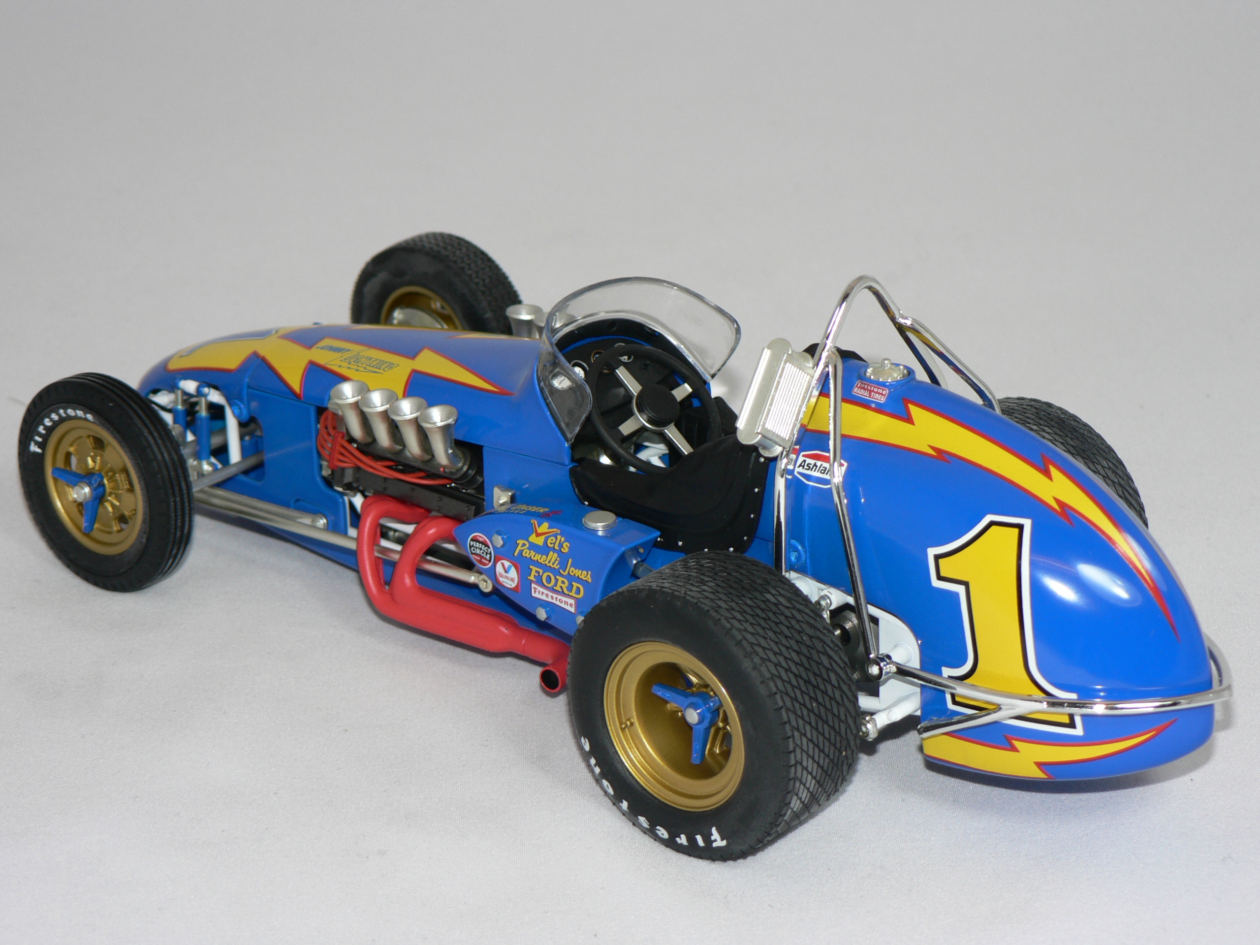 Ford Dirt Champ Special 4-Cam (JONNY LIGHTING) AL UNSER  1:18  GMP - 2
