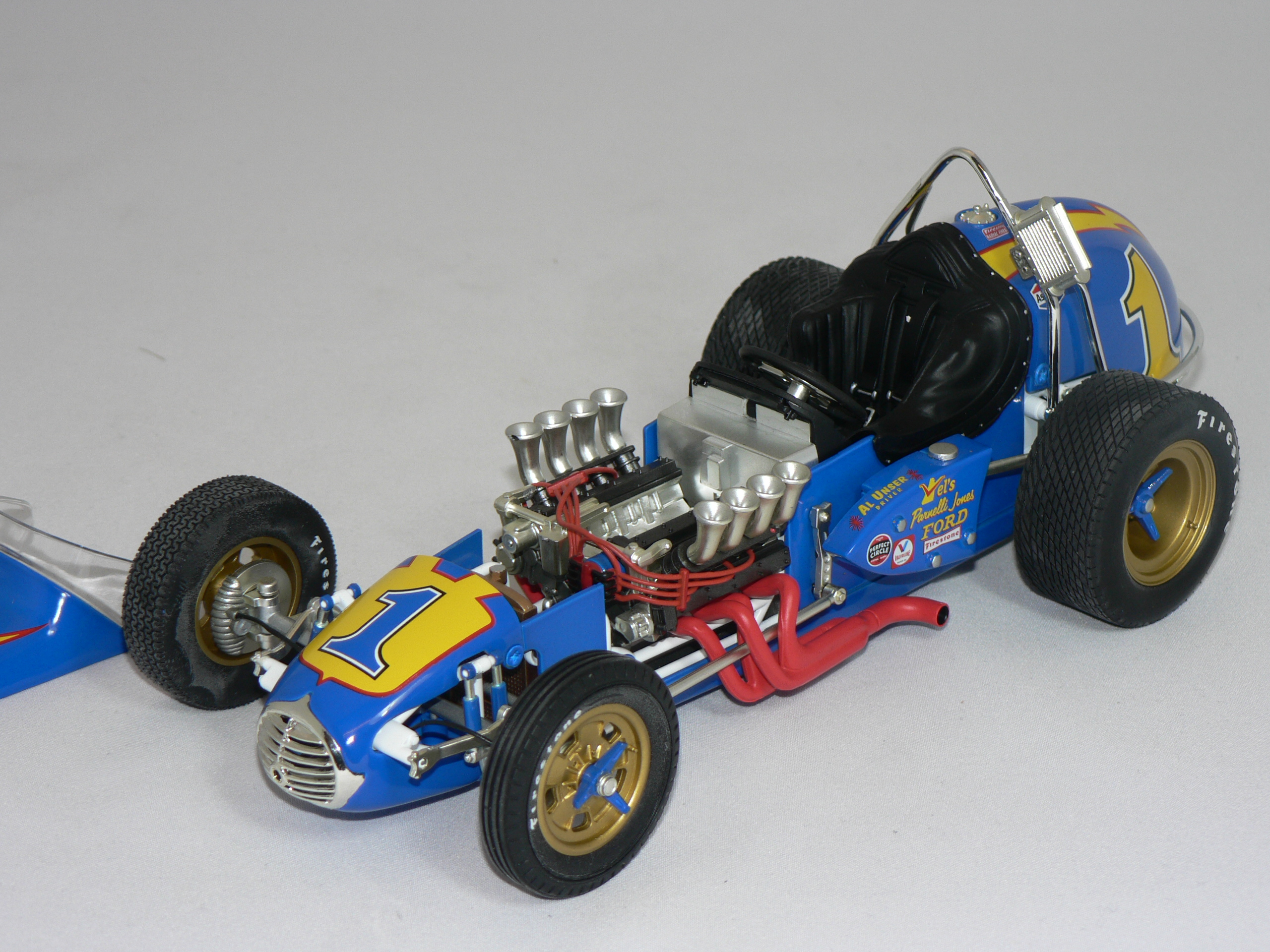 Ford Dirt Champ Special 4-Cam (JONNY LIGHTING) AL UNSER  1:18  GMP - 4