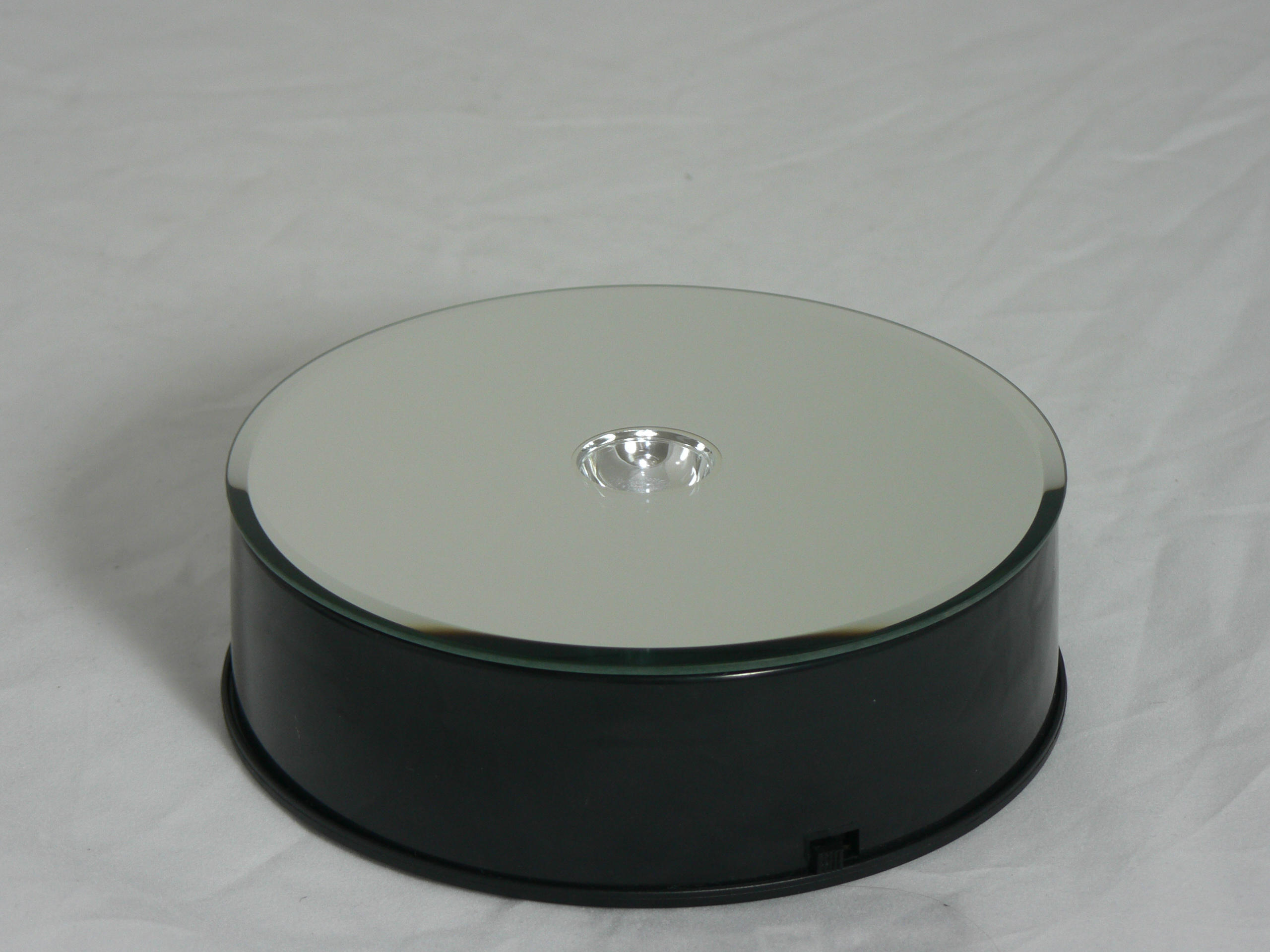 Roterande Display med lyse 100mm Spegelplatta (Adapt+Batteridriven) Batterier+Bil ingår ej - 4