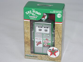 Bensinpump -1954 (TEXACO) Serie 2  1:18 Greenlight