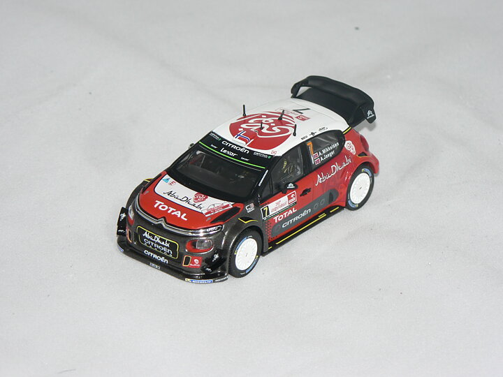 Citroen C3 WRC (Rally Polen 2017) A.Mikkelse-A.Jaeger   1:43 Norev