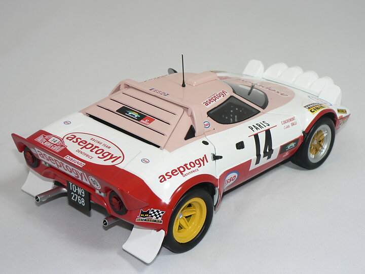 Lancia Stratos GR4 (Rally Monte Carlo 1977) C.Dacremont-C.Galli (INGET ÖPPNINGSBART)  1:18 Solido