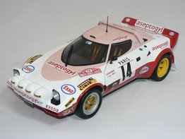 Lancia Stratos GR4 (Rally Monte Carlo 1977) C.Dacremont-C.Galli (INGET ÖPPNINGSBART)  1:18 Solido