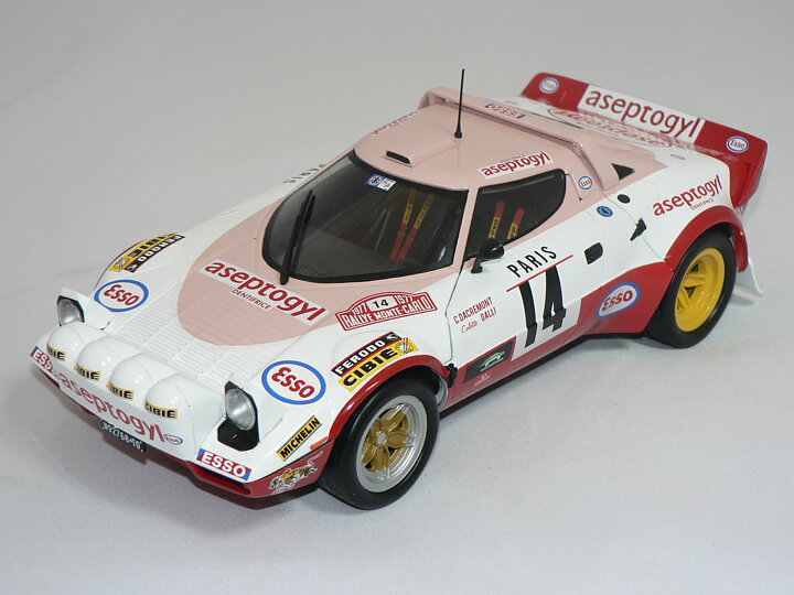 Lancia Stratos GR4 (Rally Monte Carlo 1977) C.Dacremont-C.Galli (INGET ÖPPNINGSBART)  1:18 Solido
