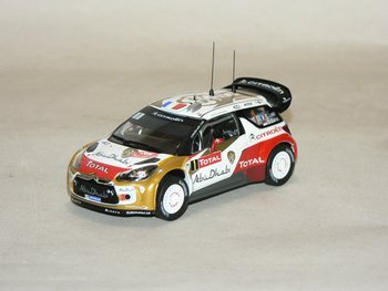 Citroen DS3 WRC (Winner Monte Carlo Rally 2013) S.Loeb-D.Elena   1:43 Norev