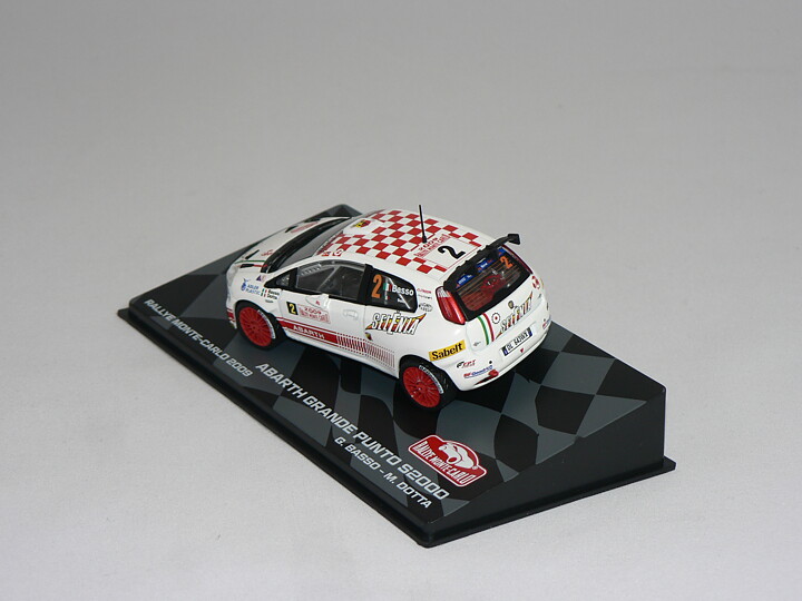 Fiat Abarth Punto S2000  #2( Monte-Carlo G.Basso/M.Dotta )   1:43  Champion Rally Cars