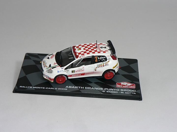 Fiat Abarth Punto S2000  #2( Monte-Carlo G.Basso/M.Dotta )   1:43  Champion Rally Cars