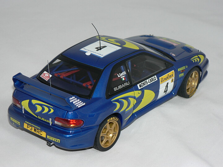 Subaru Impreza  WRC (Winner Monte Carlo Rally 1997) P.Liatti-F.Pons   1:18  Auto Art