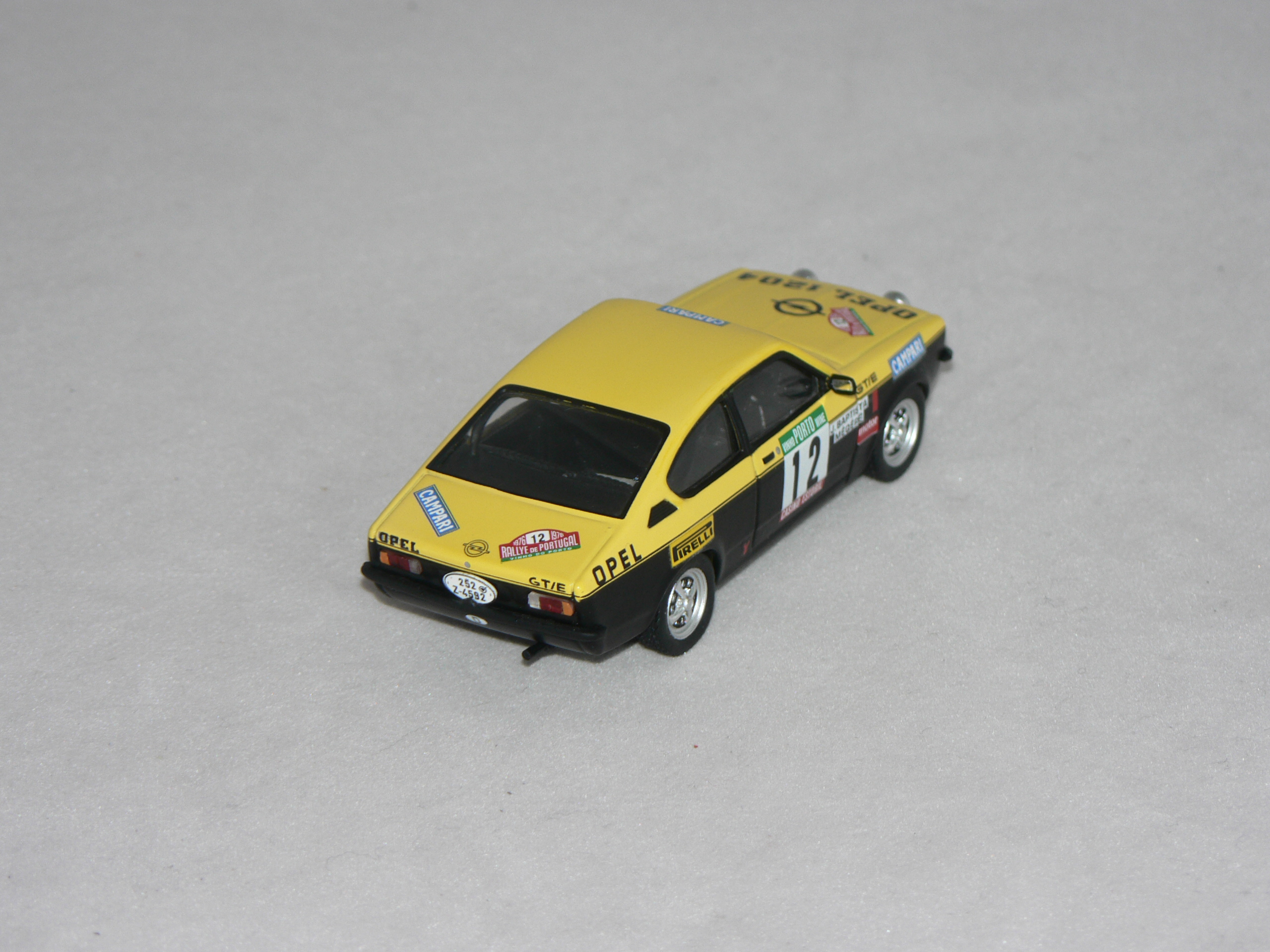 Opel Kadett GTE  (3rd Portugal Rally 1976) Mégépé-J.Baptista  1:43 Trofeu - 2