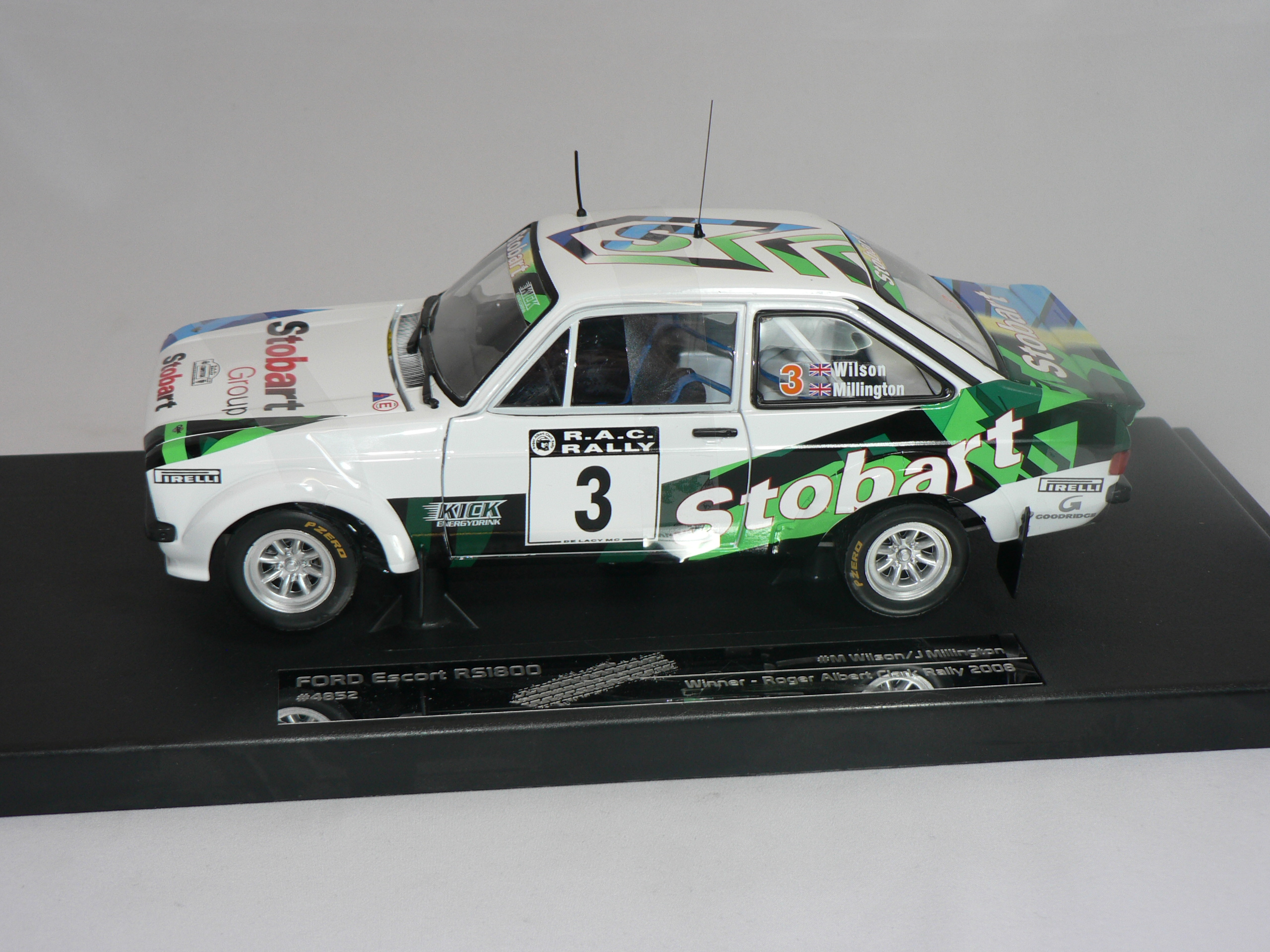 Ford Escort RS 1800 # 3 ( M.Wilson/J.Millinton ) 2008  1:18  Sun Star - 3