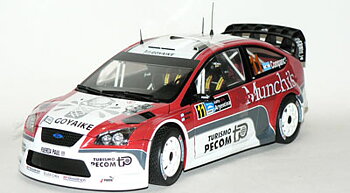Ford Focus RS WRC (Argentina Rally 2007) J.P.Companc-J.Volta  1:18  Sun Star