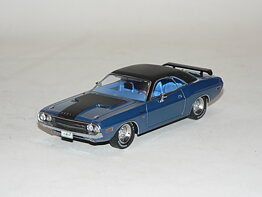 Dodge Challenger R/T -1970  Ixo  Blå/Svart  1:43  Ixo Premium X