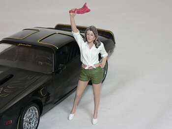 70`s  1:18 Figur II (BIL INGÅR EJ)  American Diorama