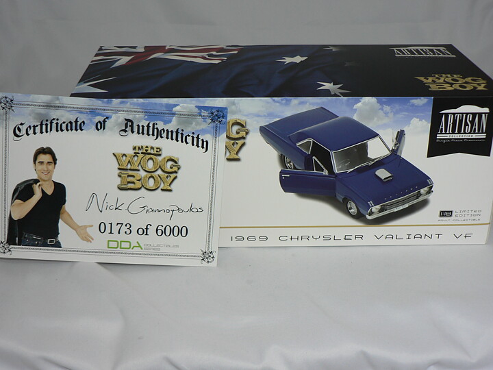 Chrysler Valiant VF -1969 (The Wog Boy)  1:18 Greenlight
