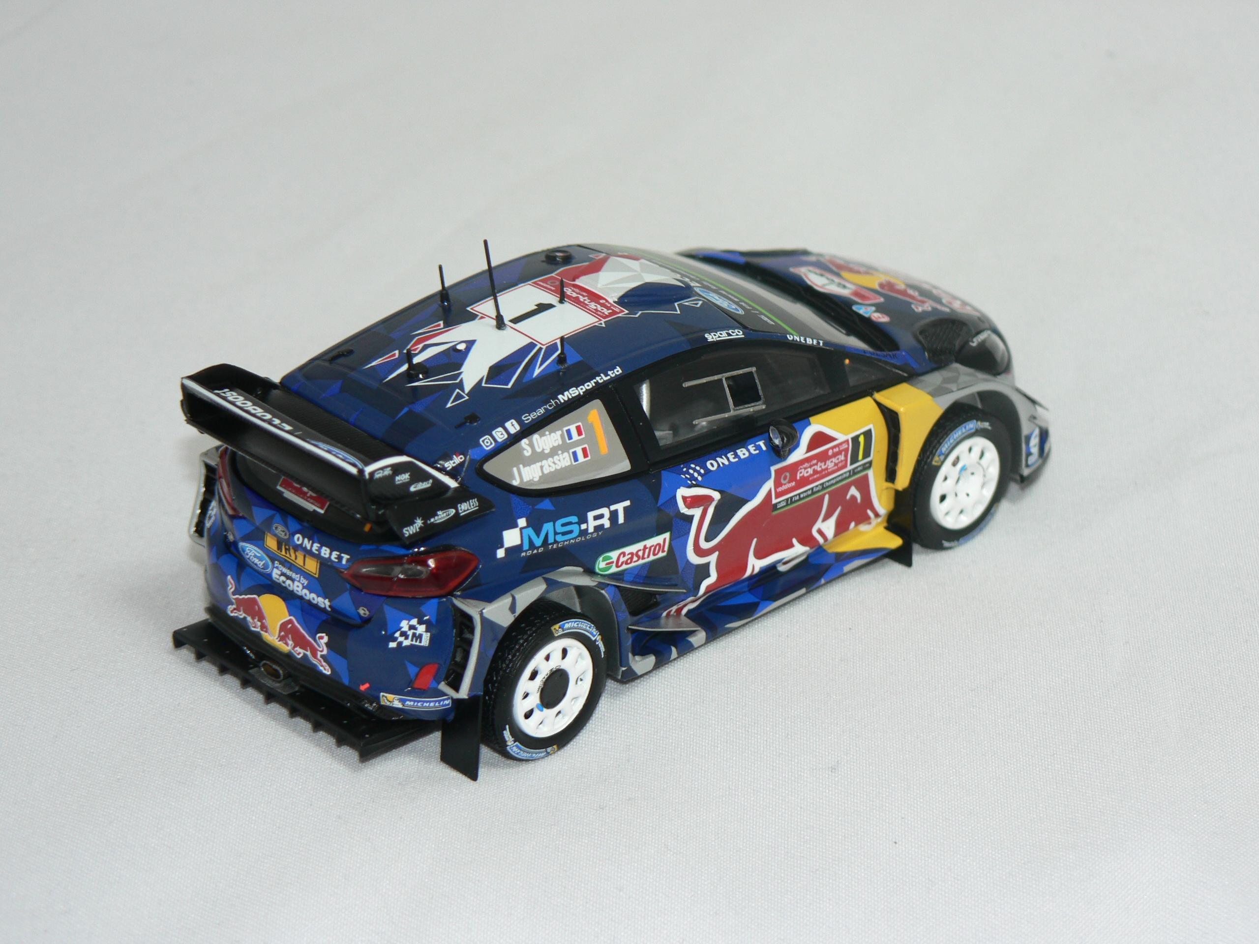 Ford Fiesta WRC (Winner Portugal Rally 2017) S.Ogier-J.Ingrassia  1:43 Spark - 2