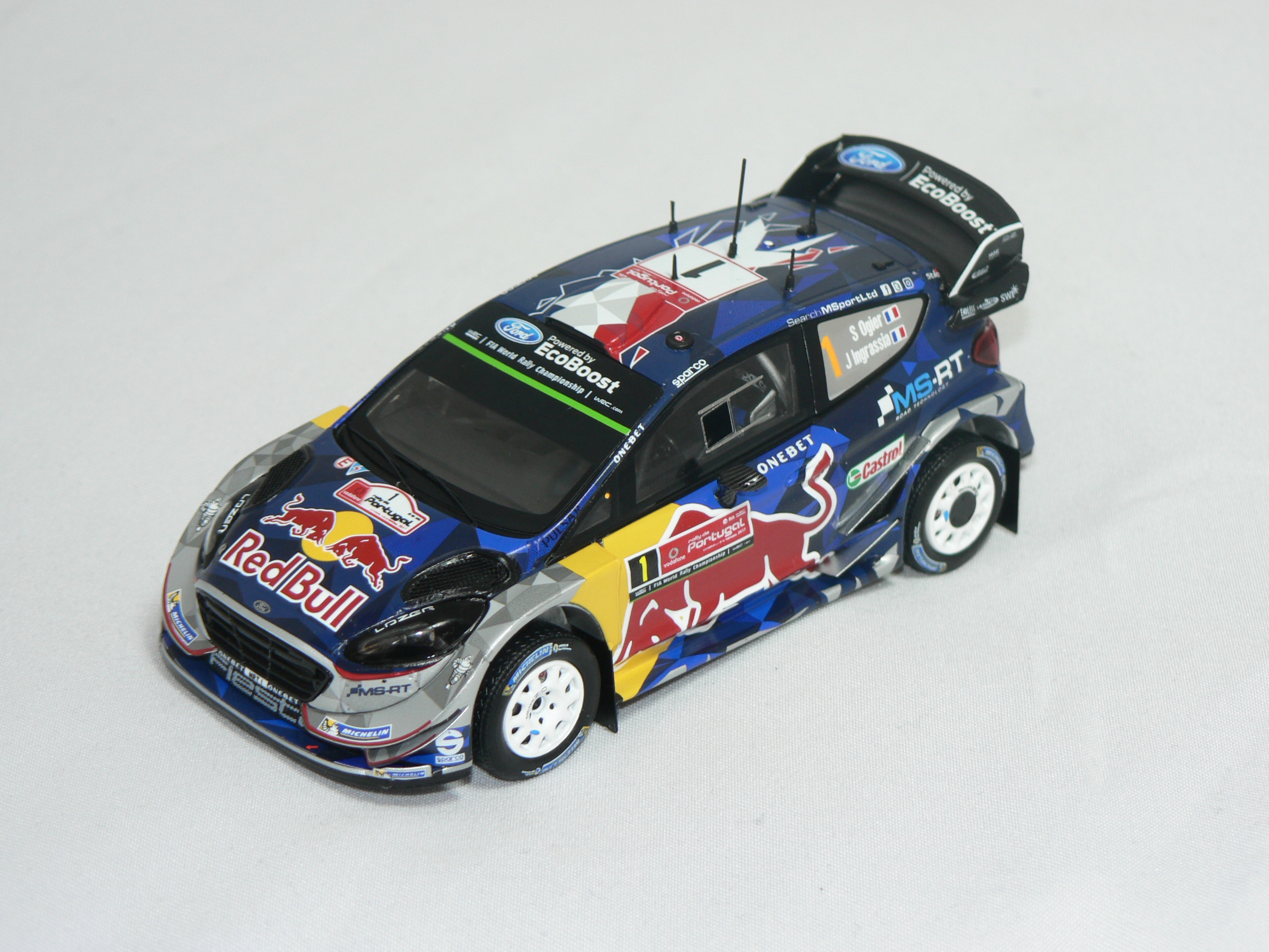 Ford Fiesta WRC (Winner Portugal Rally 2017) S.Ogier-J.Ingrassia  1:43 Spark
