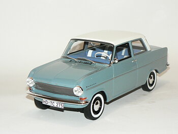 Opel Kadett A -1962 (Dörr+Huv går ej öppna) 1000pcs   1:18   Bos Models