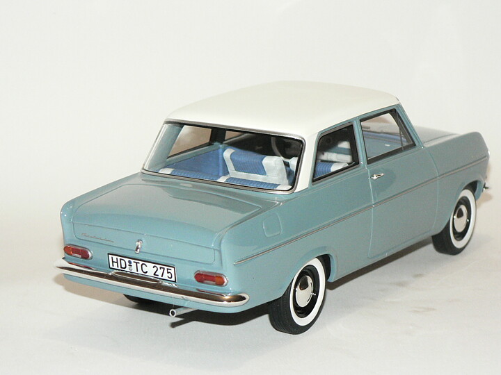Opel Kadett A -1962 (Dörr+Huv går ej öppna) 1000pcs   1:18   Bos Models