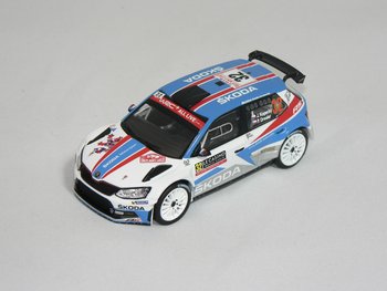 Skoda Fabia R5 (Winner WRC2 Rally Monte Carlo 2018) J.Kopecký-P.Dresler  IXO 1:43