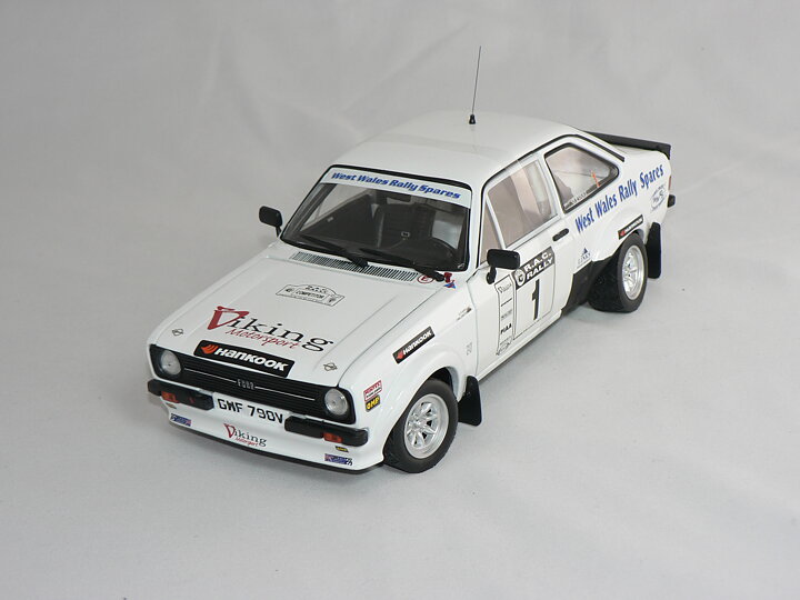 Ford Escort RS 1800 # 1 ( R.Clark/G.Evans )  1:18  Sun Star