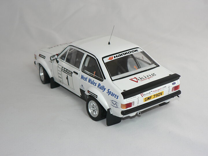 Ford Escort RS 1800 # 1 ( R.Clark/G.Evans )  1:18  Sun Star
