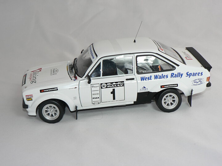 Ford Escort RS 1800 # 1 ( R.Clark/G.Evans )  1:18  Sun Star