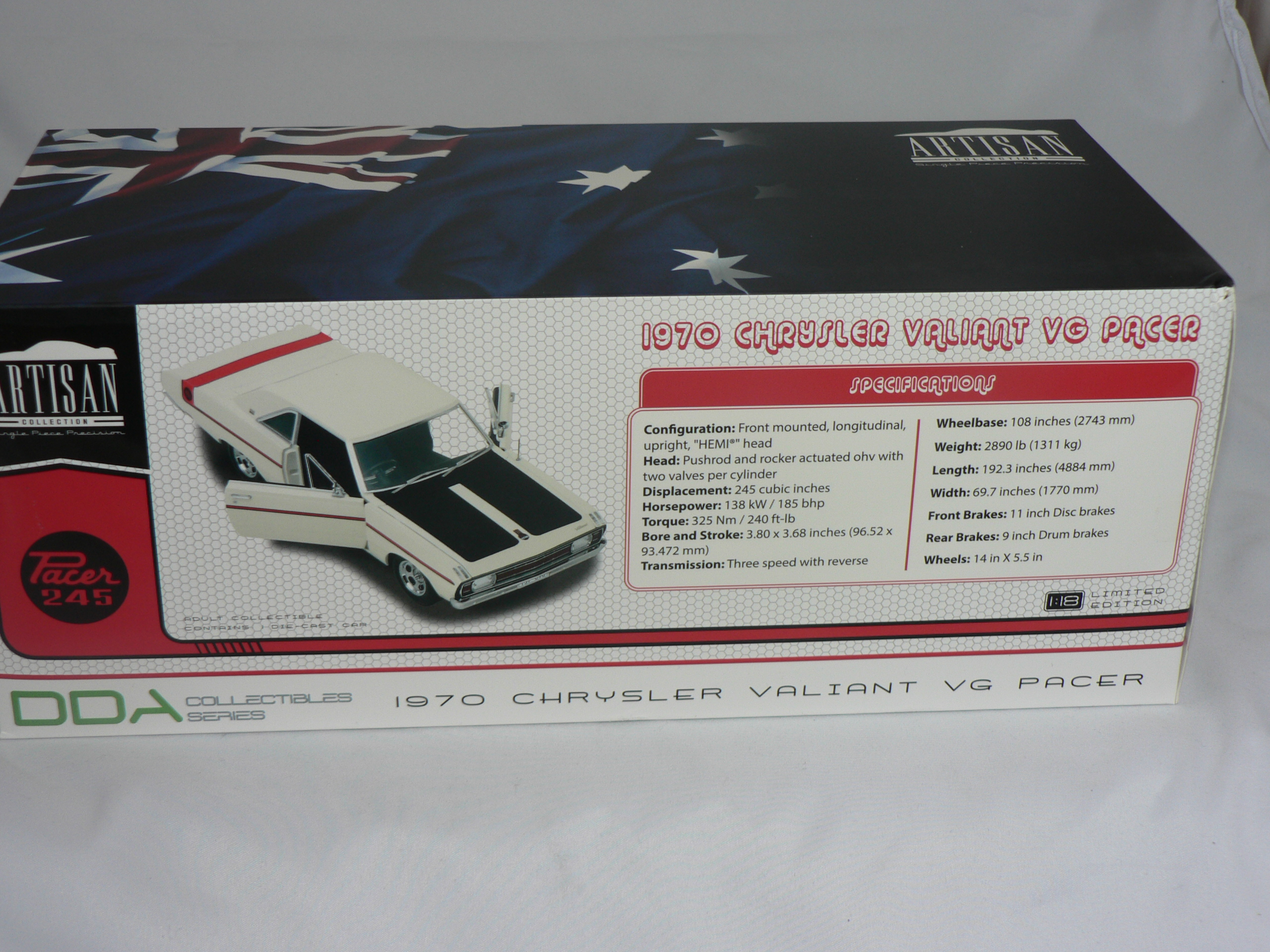 Chrysler Valiant VG -1970 1:18 Greenlight - 4