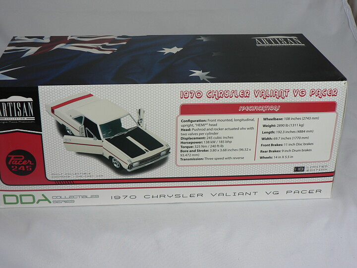Chrysler Valiant VG -1970 1:18 Greenlight