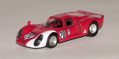 Alfa Romeo 33,2  (Daytona 1968) Vaccarella-Shutz (SLITEN KARTONG)   1:43  Best