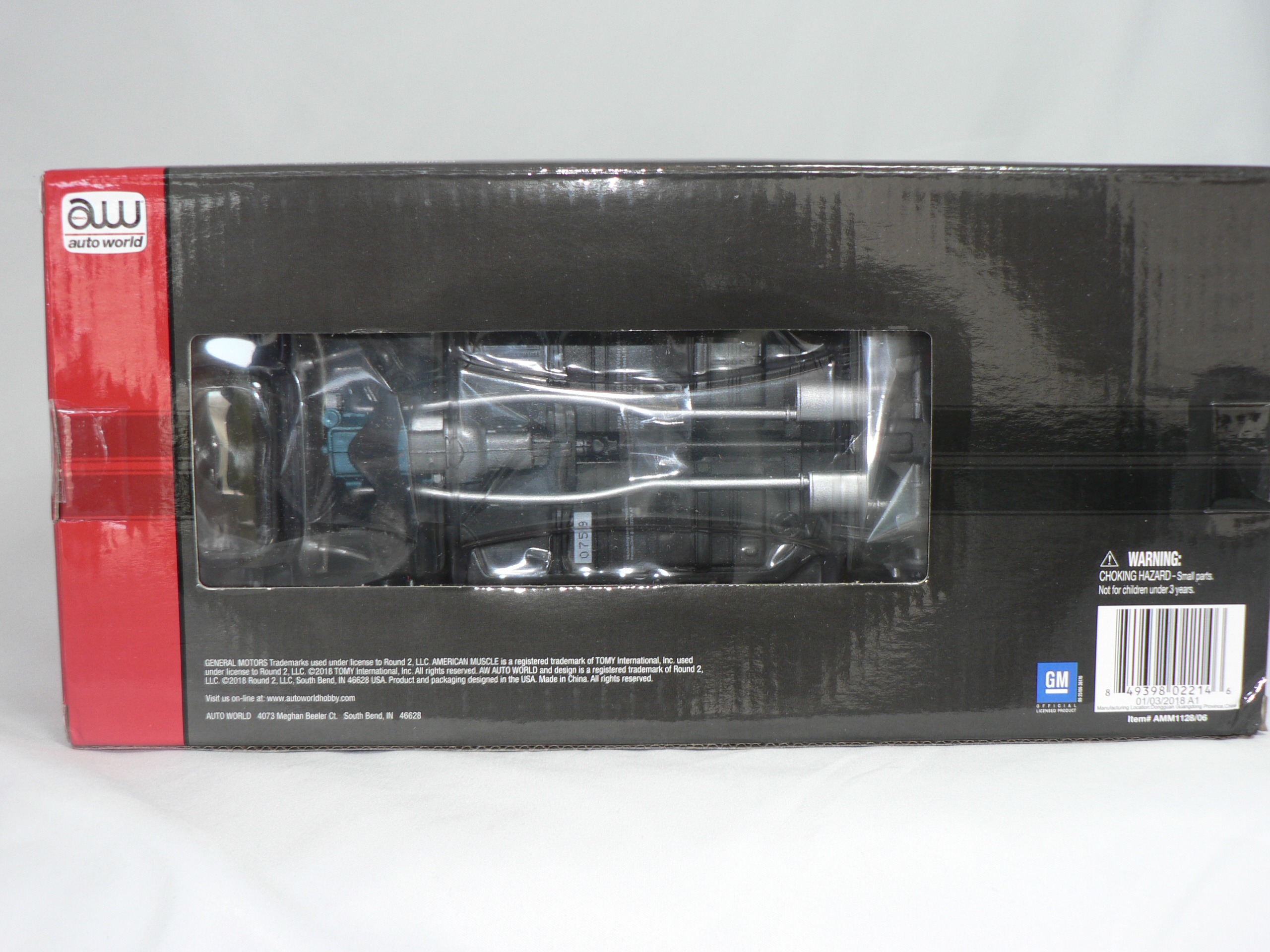 Pontiac GTO -1968 (CLASS OF 68) 50th ANNIVERSARY (LIMITED EDITION 1 of 1002pcs  1:18  Ertl/Auto World - 6