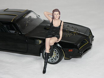 70`s 1:18  Figur I (BIL INGÅR EJ)  American Diorama