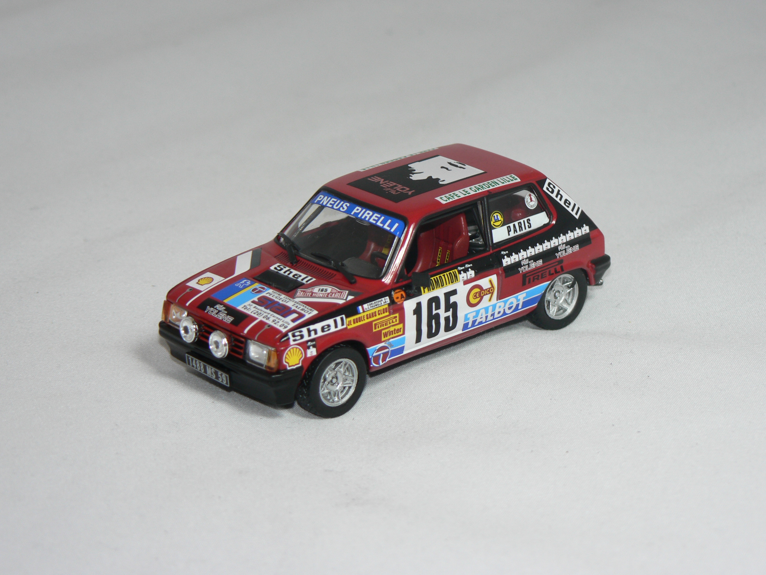 Talbot Samba (Rally Monte Carlo -1984) F.Delecour-A.C. Pauwels   1:43  Champion Rally Cars