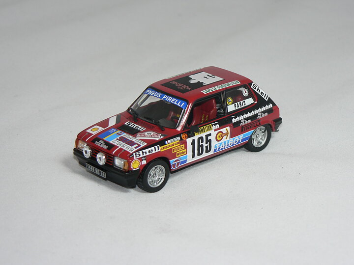 Talbot Samba (Rally Monte Carlo -1984) F.Delecour-A.C. Pauwels   1:43  Champion Rally Cars