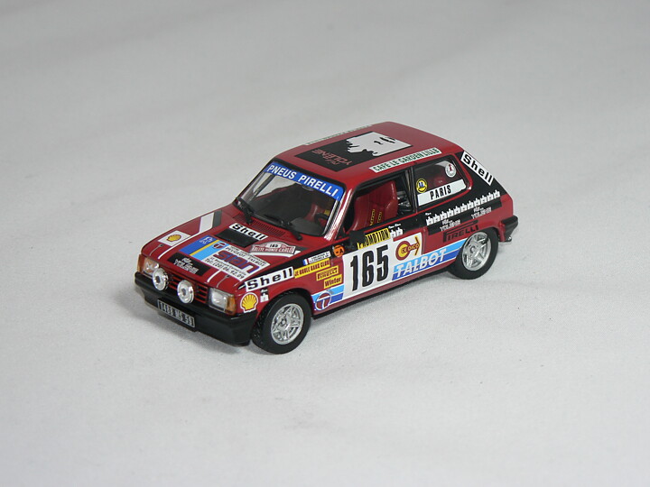 Talbot Samba (Rally Monte Carlo -1984) F.Delecour-A.C. Pauwels   1:43  Champion Rally Cars