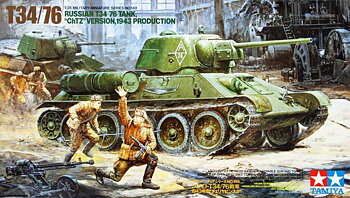 T34-76  Soviet Medium Tank  1:35  Tamiya