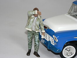 Figur Sweating Joe  1:18  American Diorama