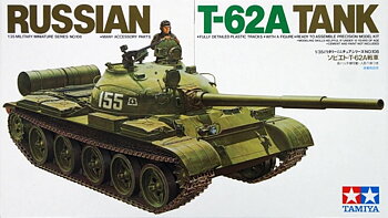 Russian T-62A Tank  1:35  Tamiya