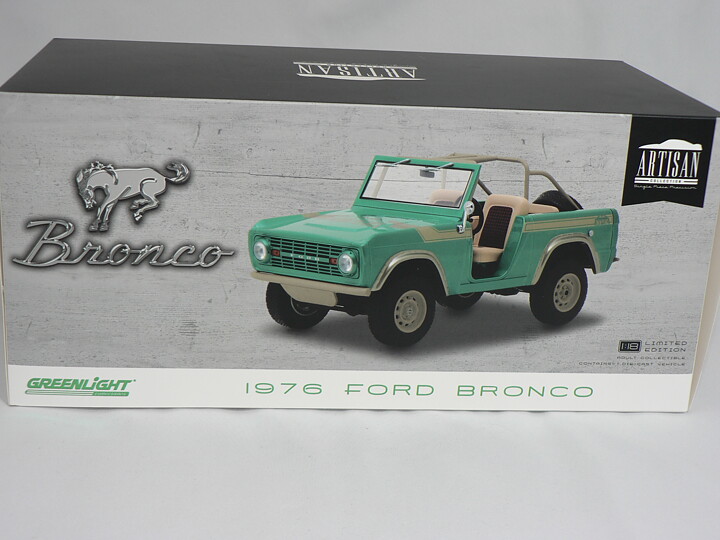 Ford Bronco -1976 "TWIN PEAKS" (GAS MONKEY GARAGE 2012)  1:18 Greenlight