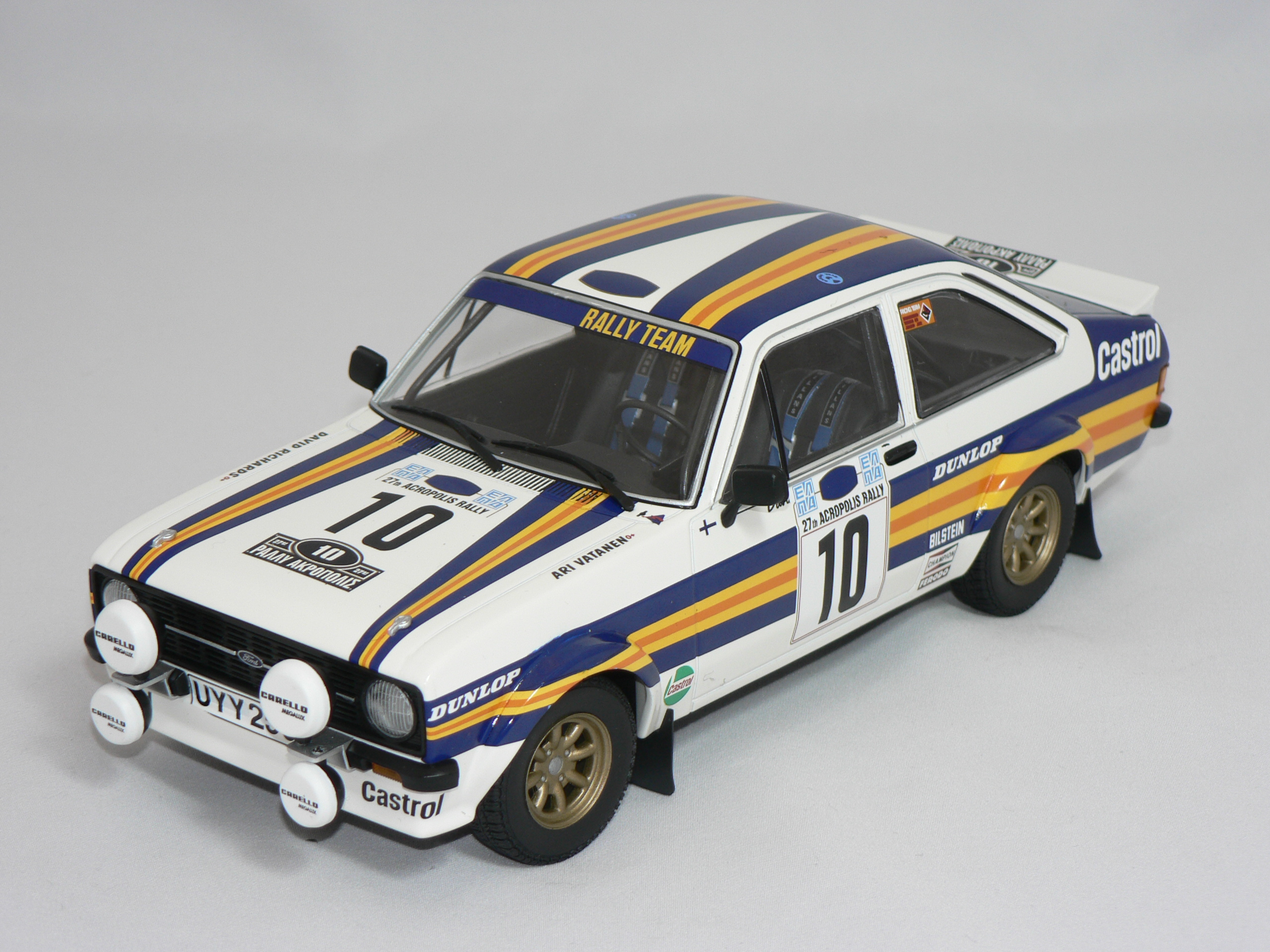 Ford Escort RS 1800 (Winners Acropolis Rally 1980) A.Vatanen-D.Richards (LIMITED EDITION 402PCS)   1:18  Minichamps