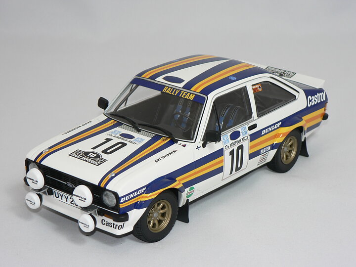 Ford Escort RS 1800 (Winners Acropolis Rally 1980) A.Vatanen-D.Richards (LIMITED EDITION 402PCS)   1:18  Minichamps