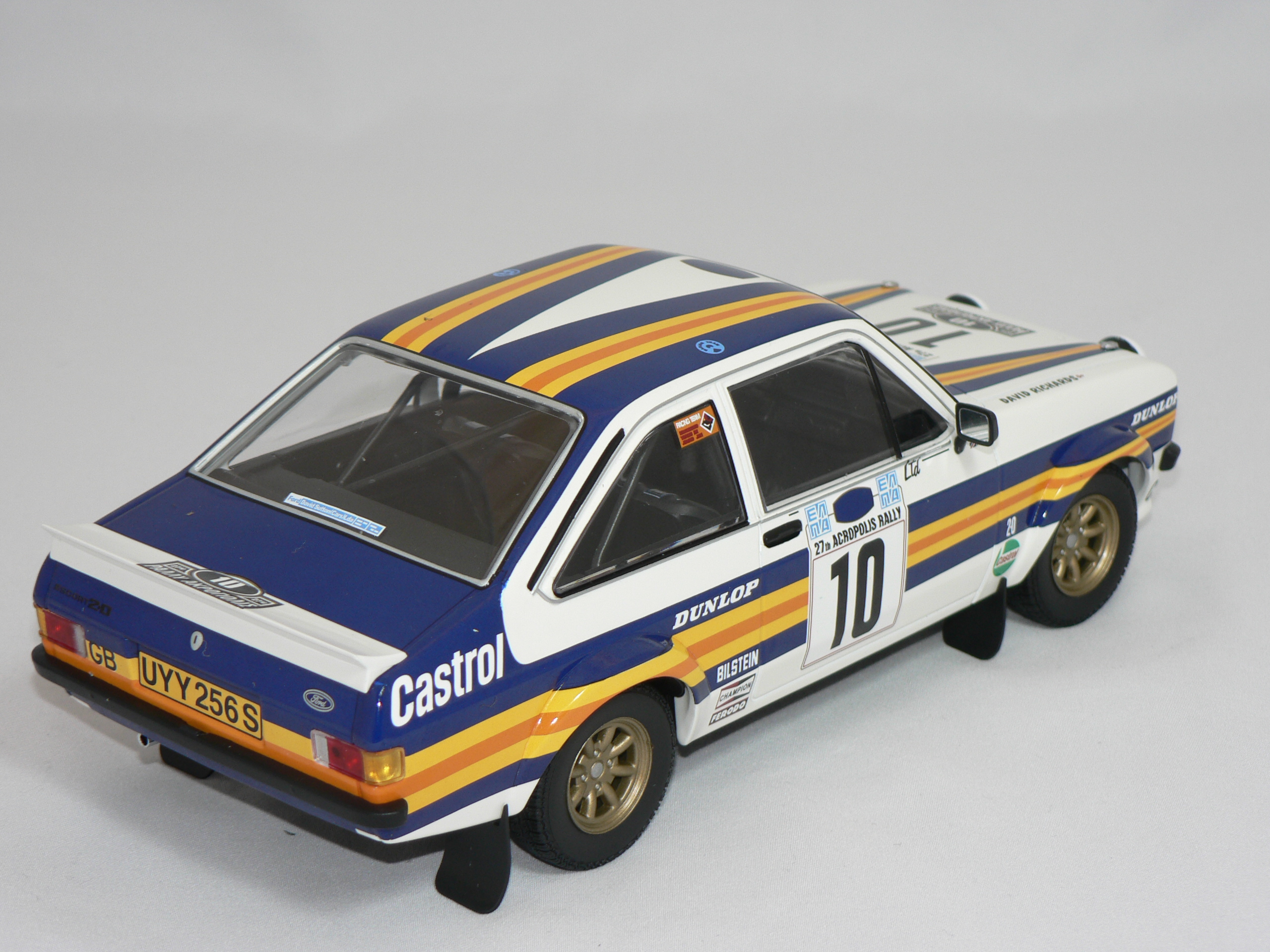 Ford Escort RS 1800 (Winners Acropolis Rally 1980) A.Vatanen-D.Richards (LIMITED EDITION 402PCS)   1:18  Minichamps - 2
