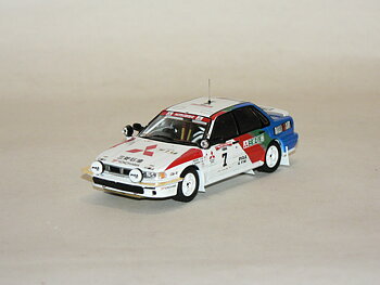 Mitsubishi Galant VR-4 Evo (Winner Ivory Coast 1991) K.Shinozuka-J.Meadows  IXO 1:43